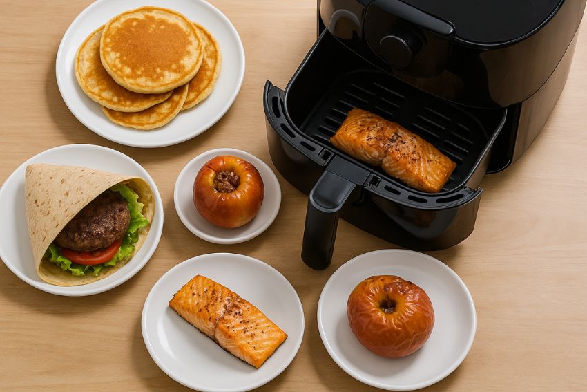 Menu semanal na Air fryer