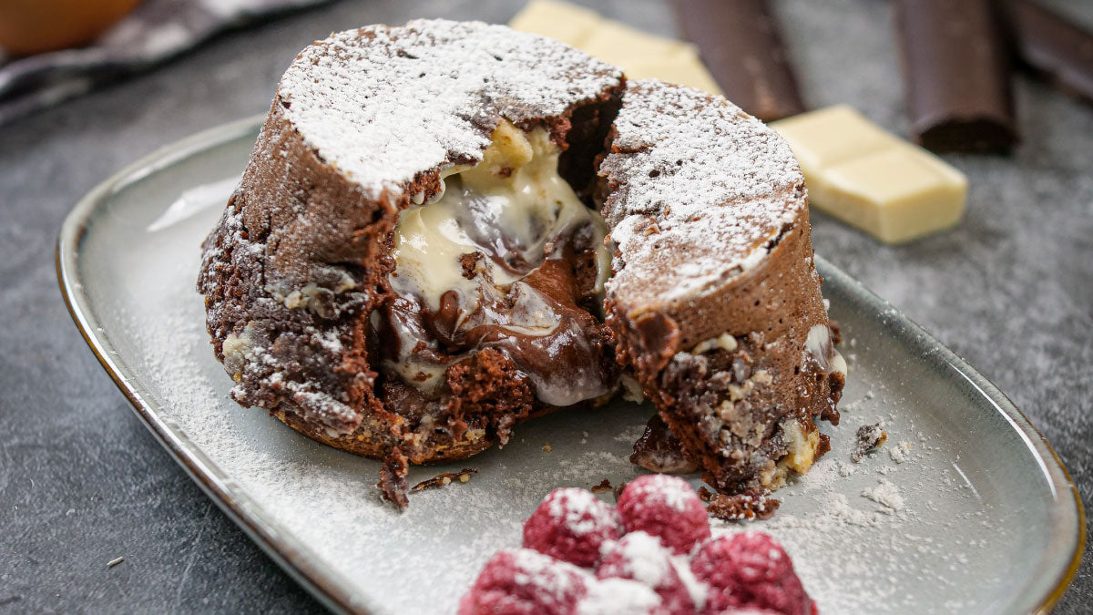 lava cake de pistachio