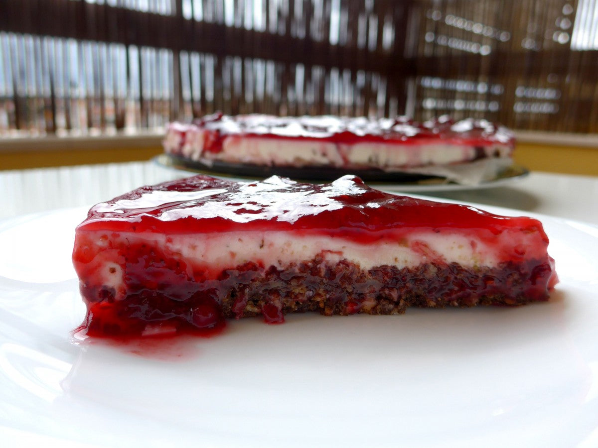 Cheesecake de frutos vermelhos