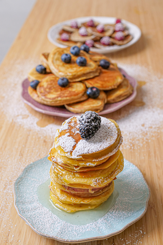 Receitas económicas: 3 panquecas saudáveis