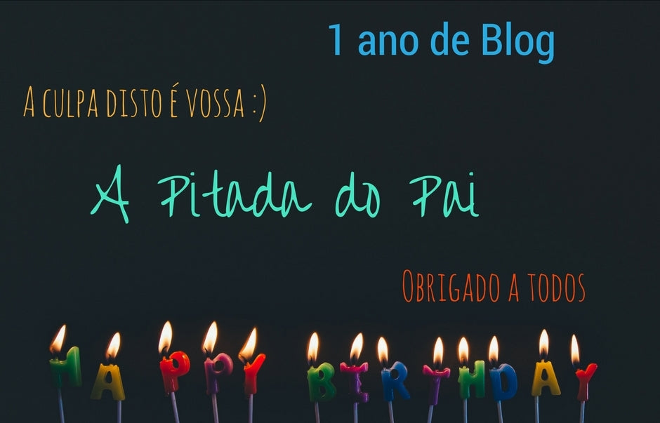 Está tão crescido... Já faz um aninho!