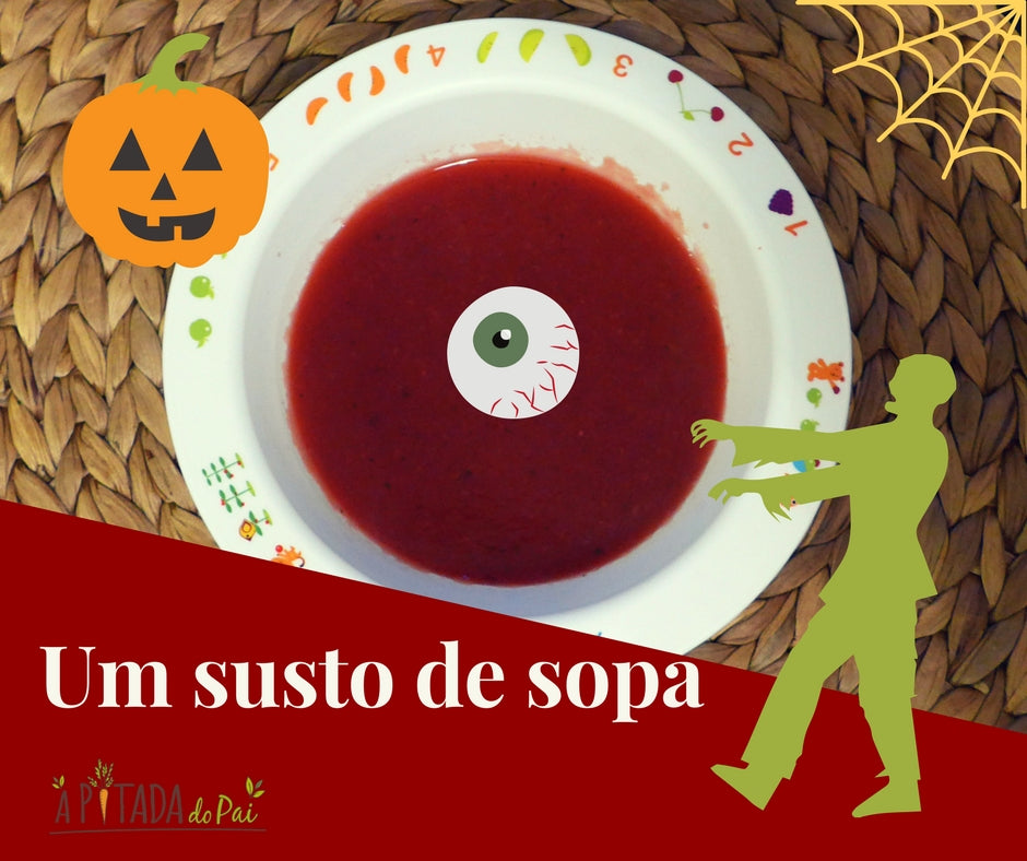 Sopa assustadora de Halloween
