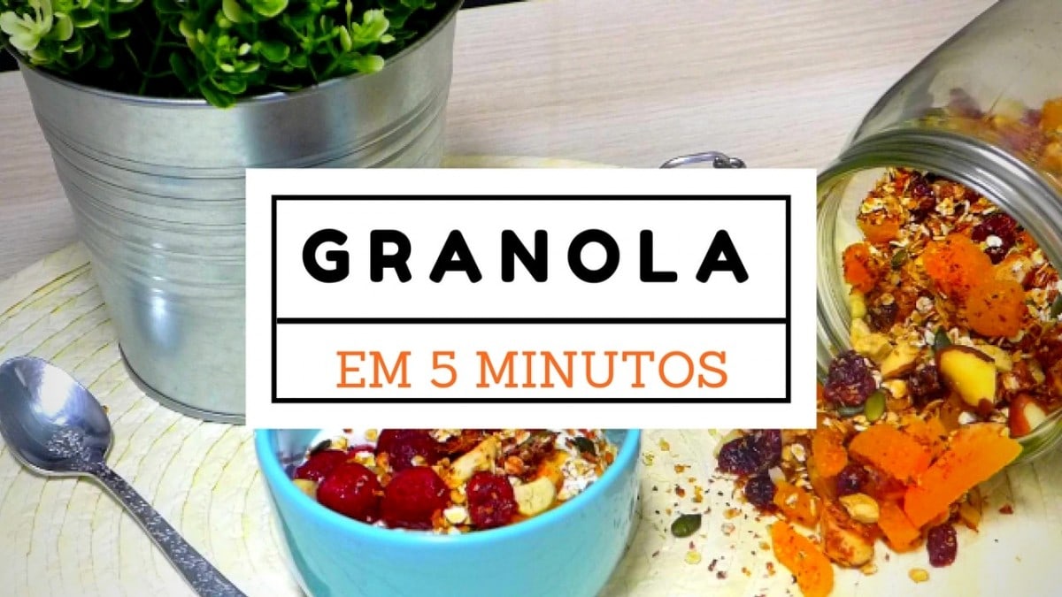 Como fazer granola de frigideira e saudável em 5 minutos?