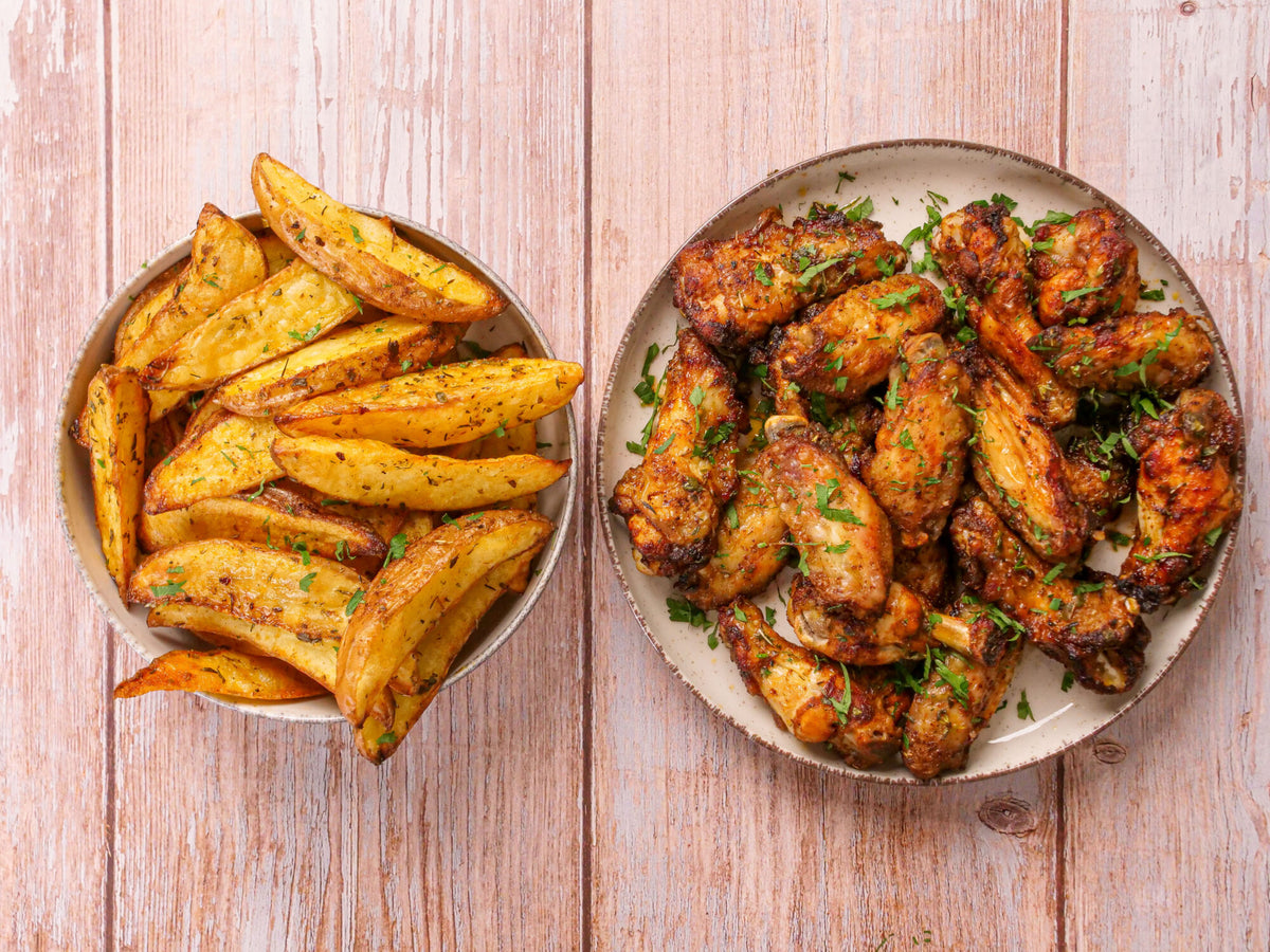 Receitas saudáveis na Air Fryer para o jogo