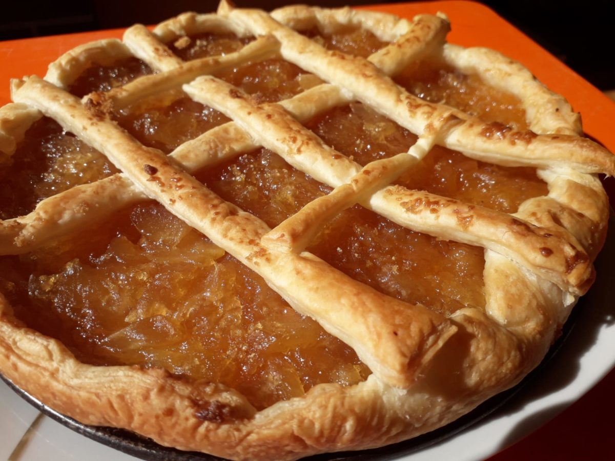 A nossa Tarte de maçã {versão saudável}