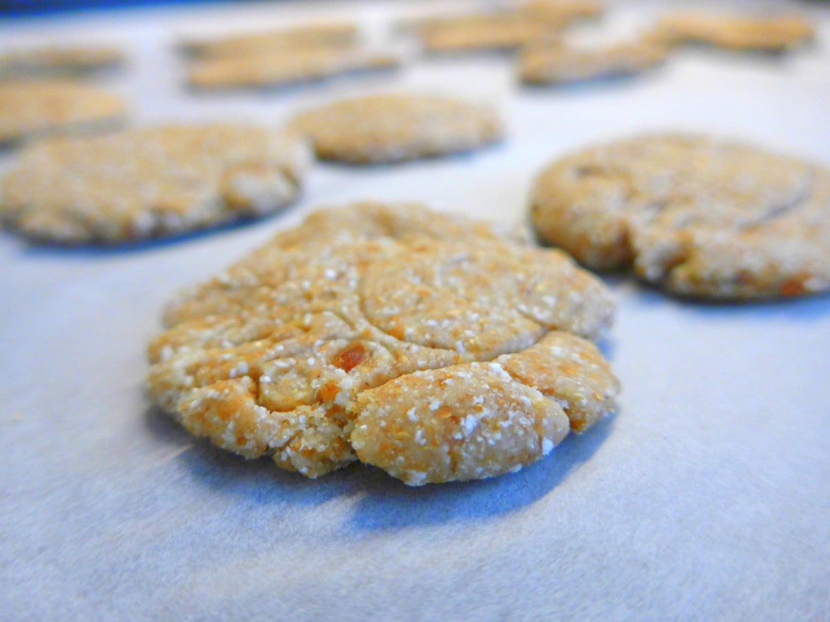 Bolachas de Batata doce e coco - a partir dos 6 meses