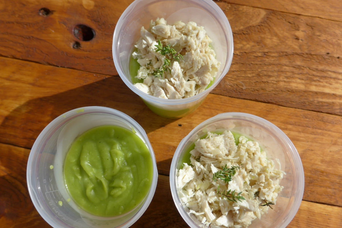 Papinhas de milho e pescada {Primeiras Sopas}