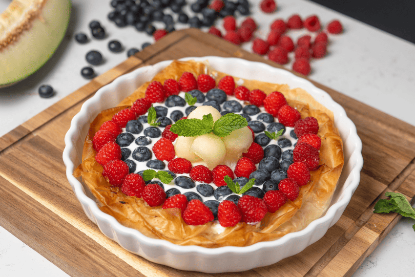 tarte de fruta fresca