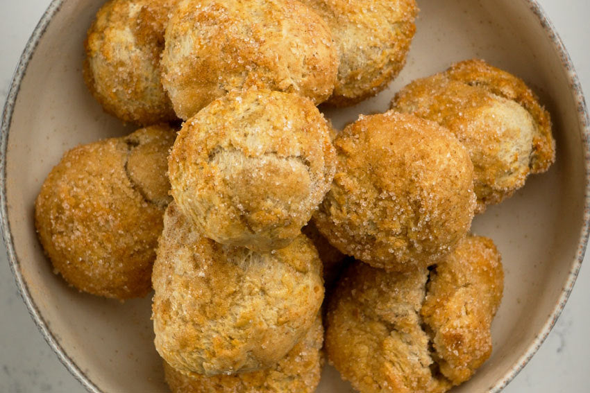 Bolinhas de donuts com 3 ingredientes