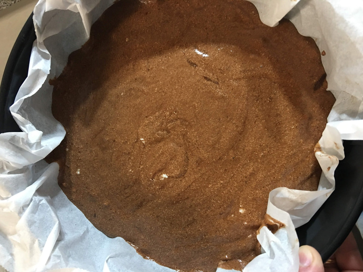 Bolo mousse de chocolate