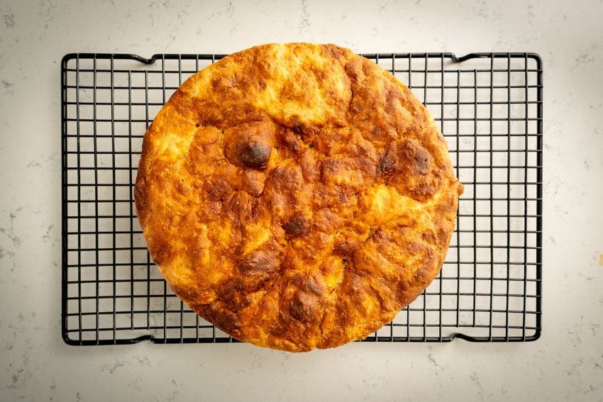 foccacia de canela e erva doce