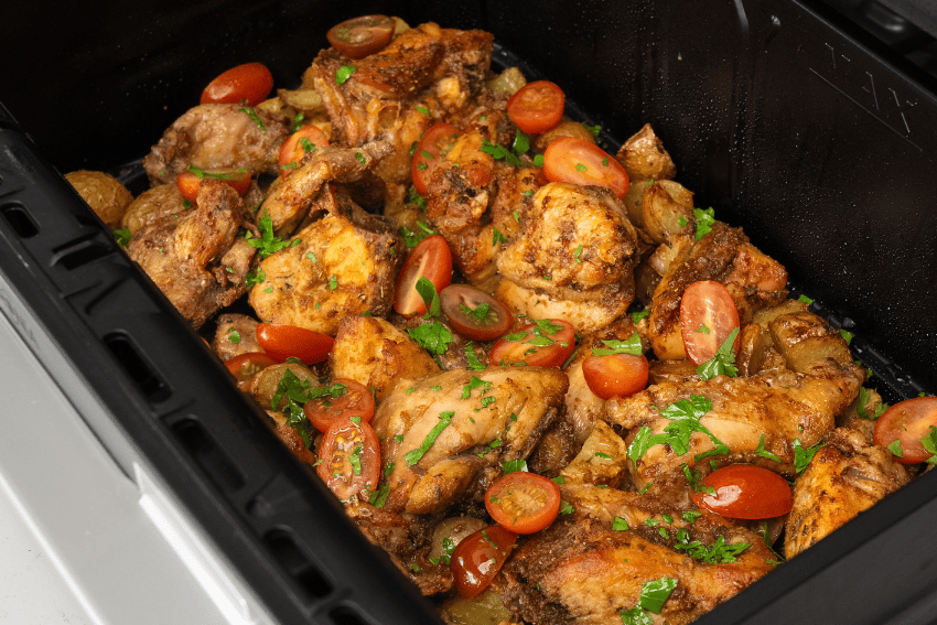 frango com batatas
