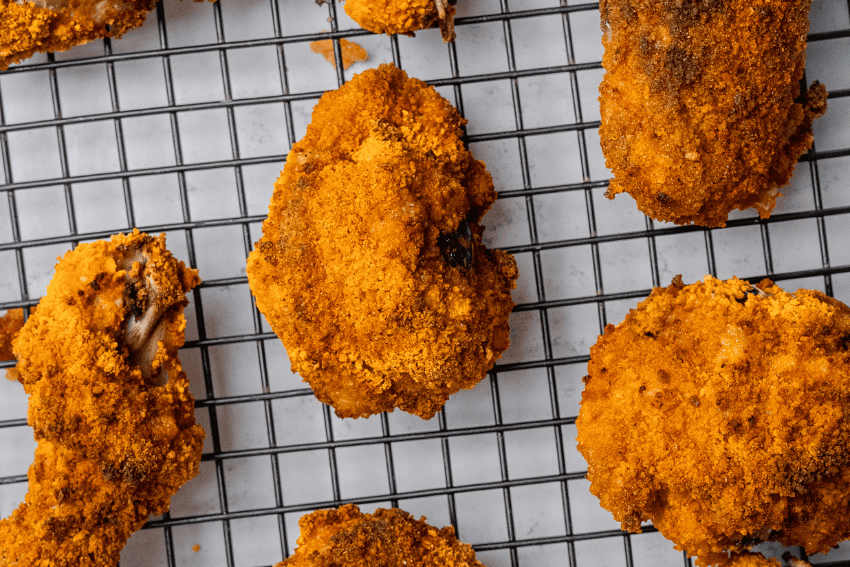frango frito crocante