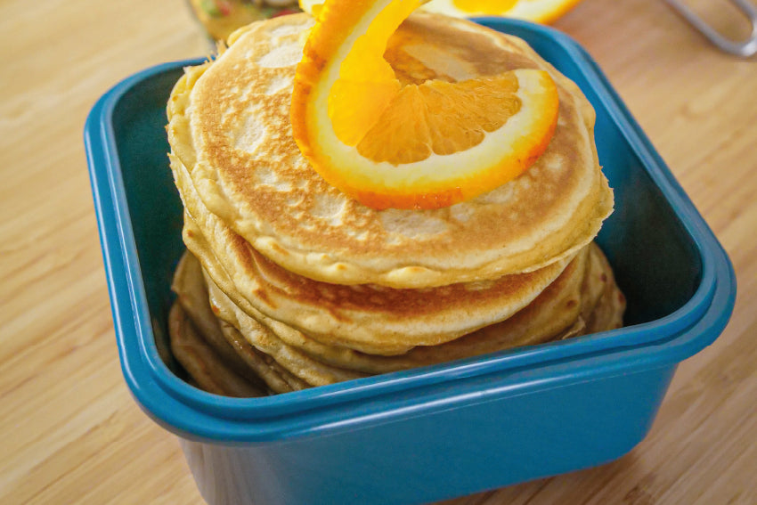 panquecas de laranja