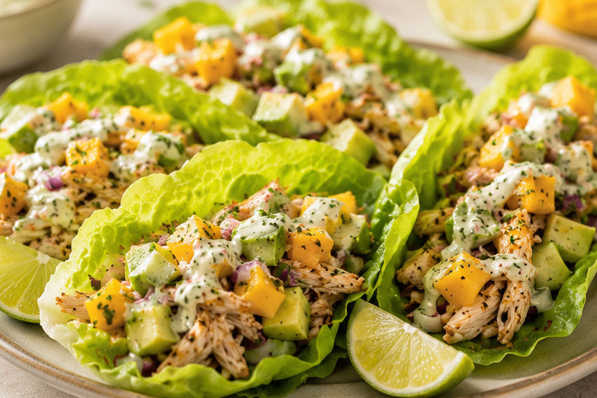 Tacos frescos de alface: o jantar leve que vai salvar os dias