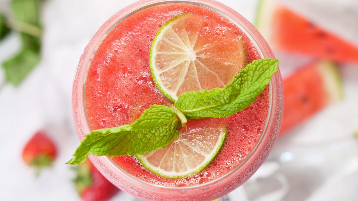 Cocktails de Verão sem álcool