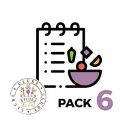 Subscrição Clube Pitada | 6 Meses | 24 Menus com Lista de Compras