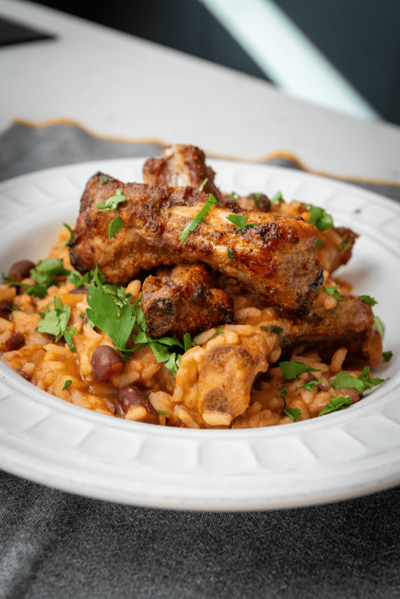 arroz de entrecosto