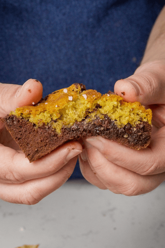 Brookies na air fryer irresistíveis