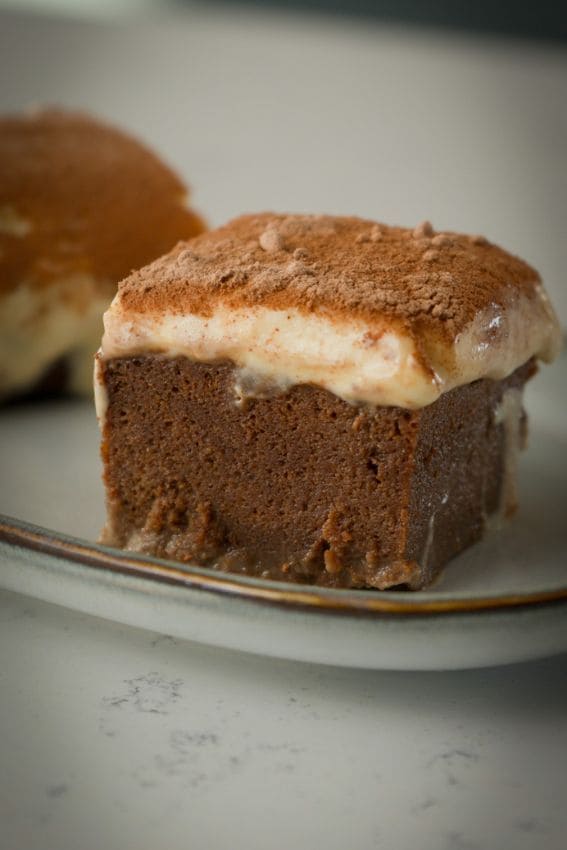 Brownie de tiramisu