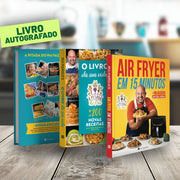 Pack Livro Air Fryer em 15 Minutos + Livro 10 Anos