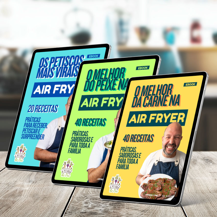 Pack 3 eBooks da Air Fryer
