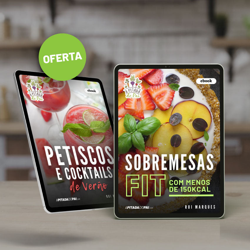 Ebook Sobremesas Fit + Oferta eBook Petiscos