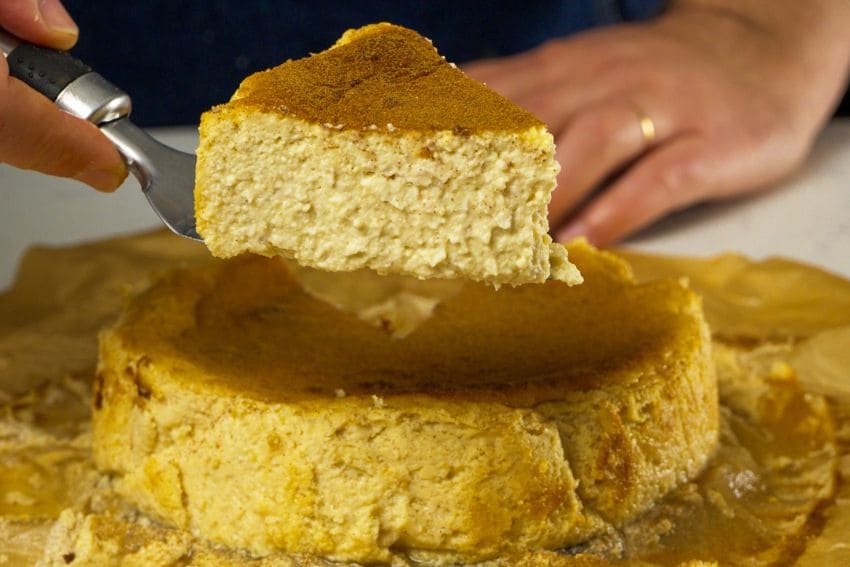 Cheesecake maçã