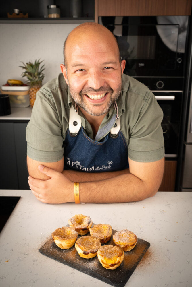 Pastéis de nata na air fryer
