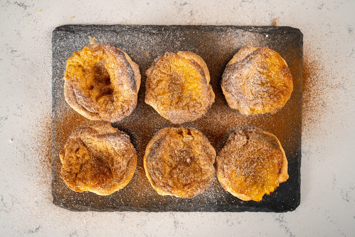 Pastéis de nata na air fryer