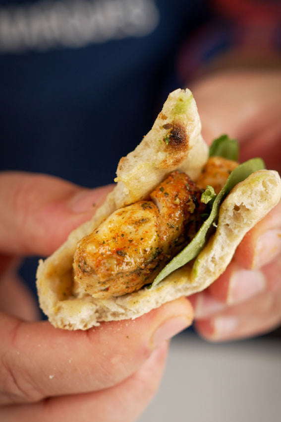 Espetadas de frango na Air fryer