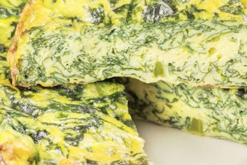 Fritata de espinafres