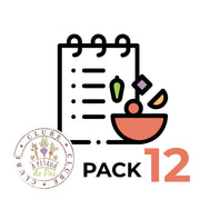 Subscrição Clube Pitada | 12 Meses | 52 Menus com Lista de Compras