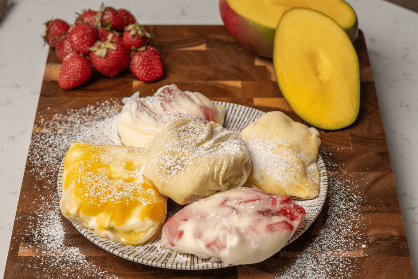 Mochis caseiros: a sobremesa fresca que fica pronta em 5 minutos