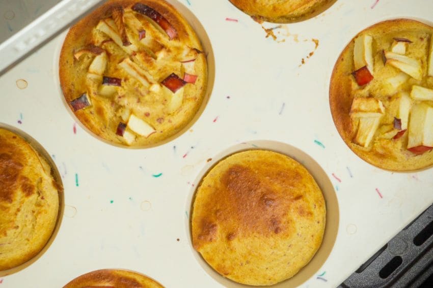 Muffins de maçã (+8M)