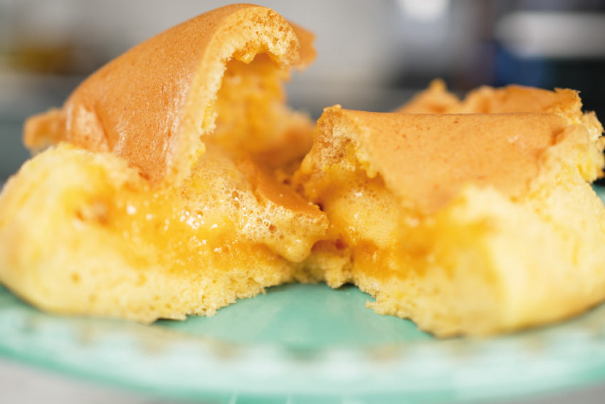 Pão de ló cremoso na Air fryer