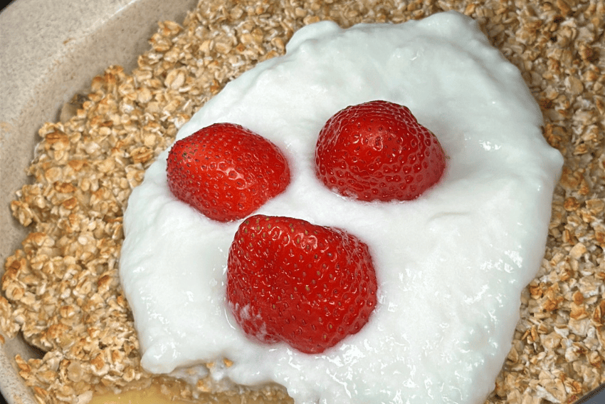 Baked Oats no forno fáceis e saudáveis