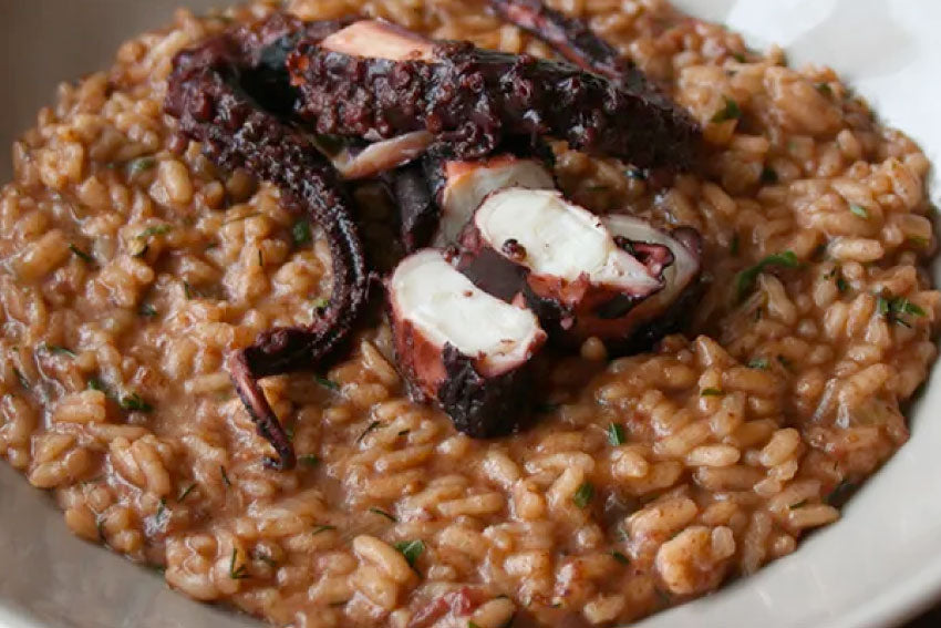 Risoto de polvo