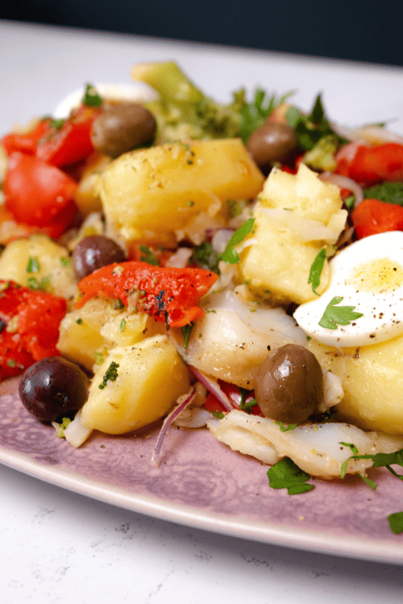 salada de bacalhau