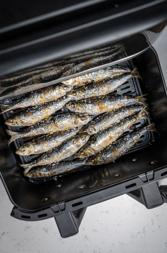 Como fazer sardinhas na Air Fryer?