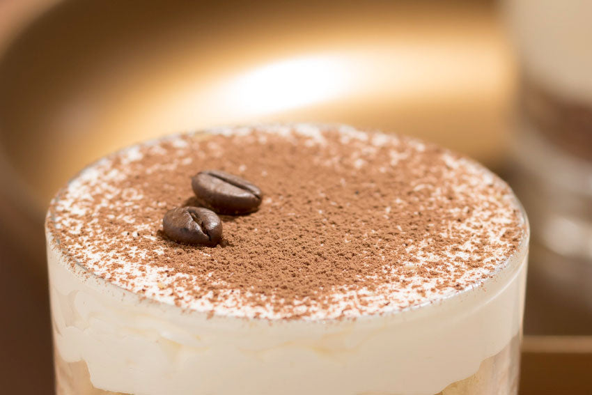Tiramisu de Weetabix e pudim proteico