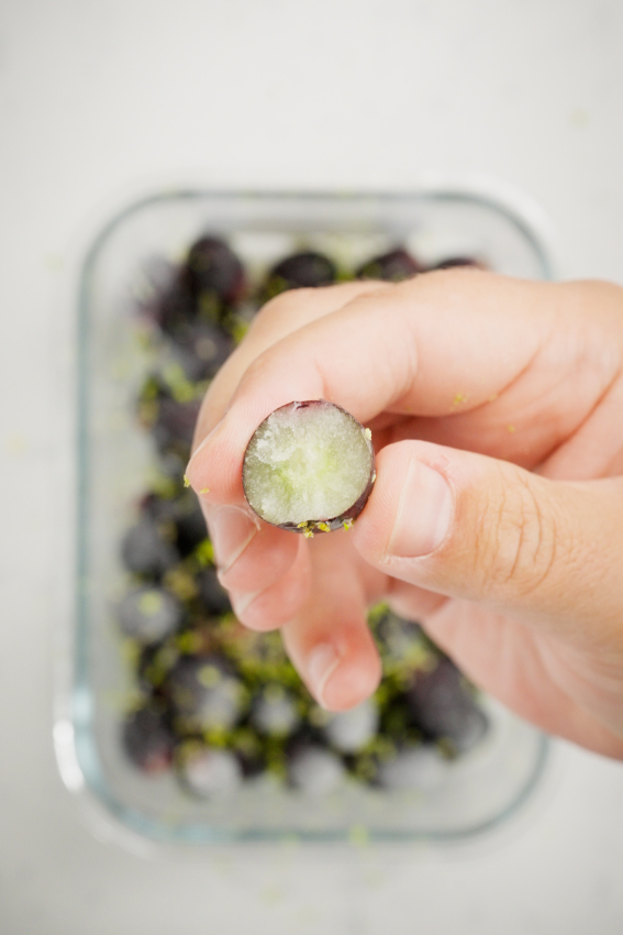 uvas congeladas
