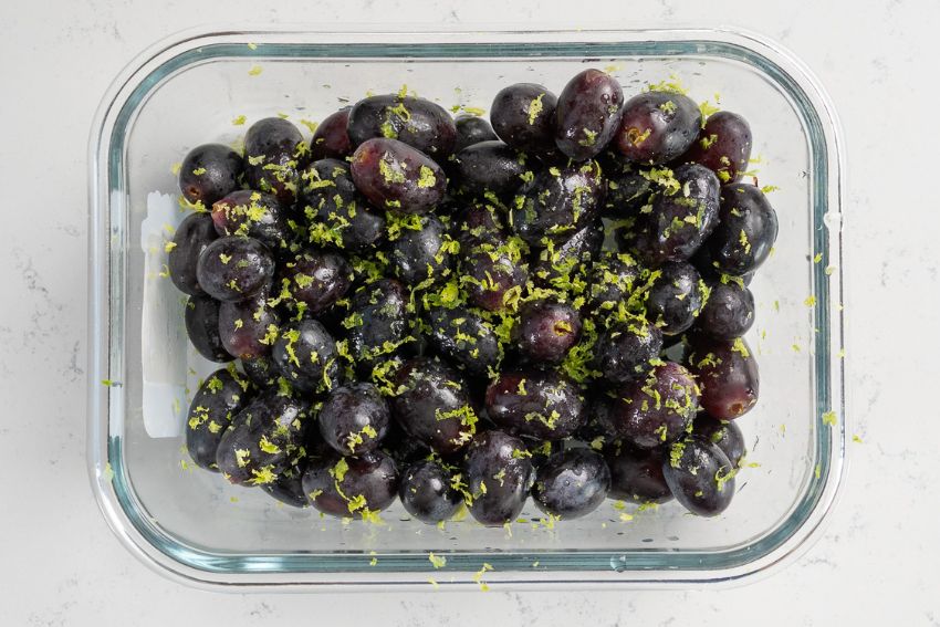 Uvas congeladas