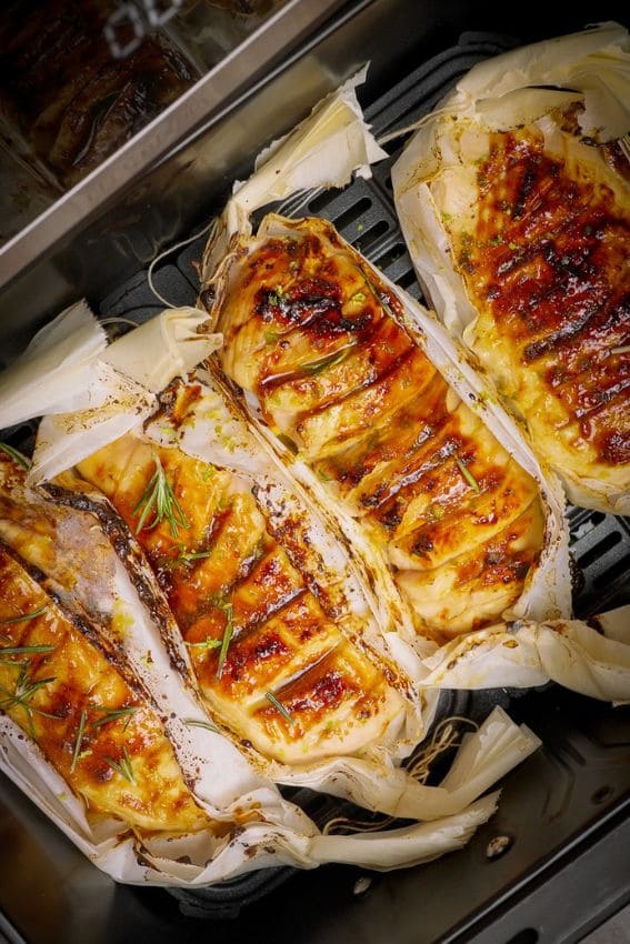 peitos de frango na airfryer